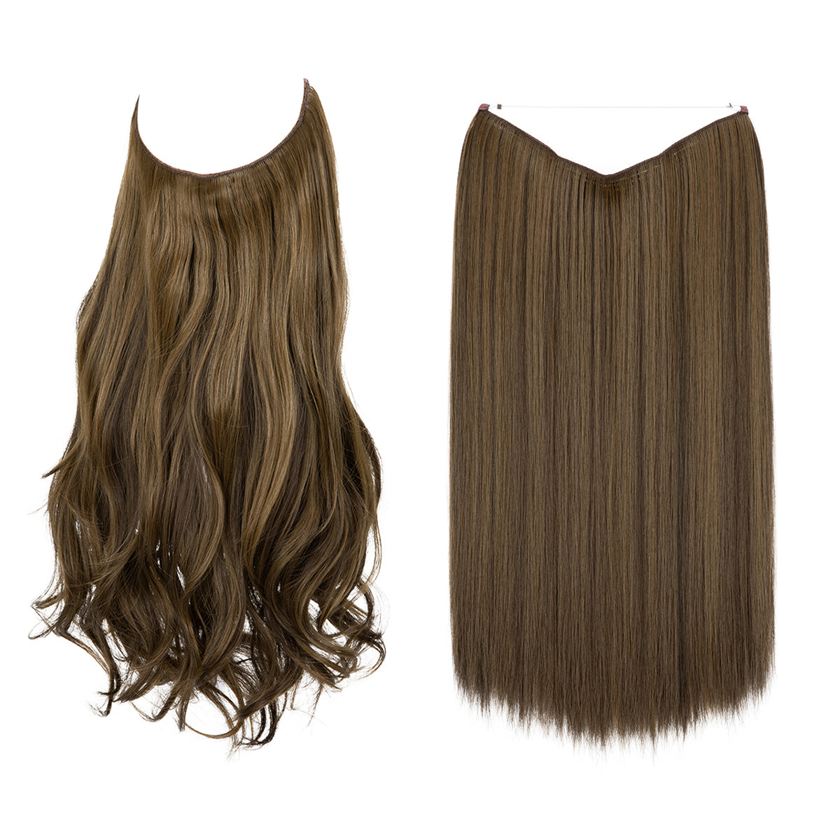 Coffee Brown + 1 FREE HALO / 18 Inch