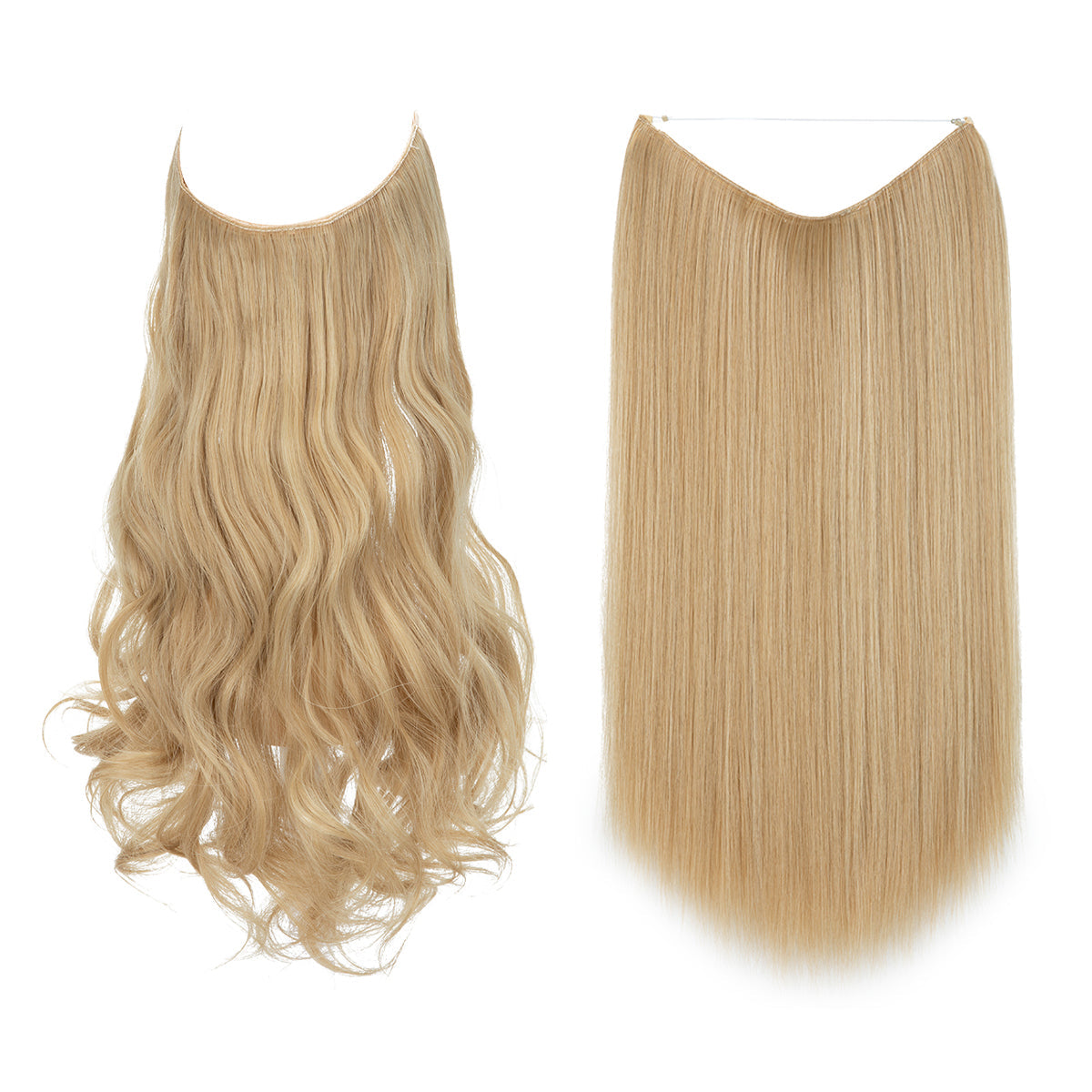 Light Honey Blonde + 1 FREE HALO / 18 Inch