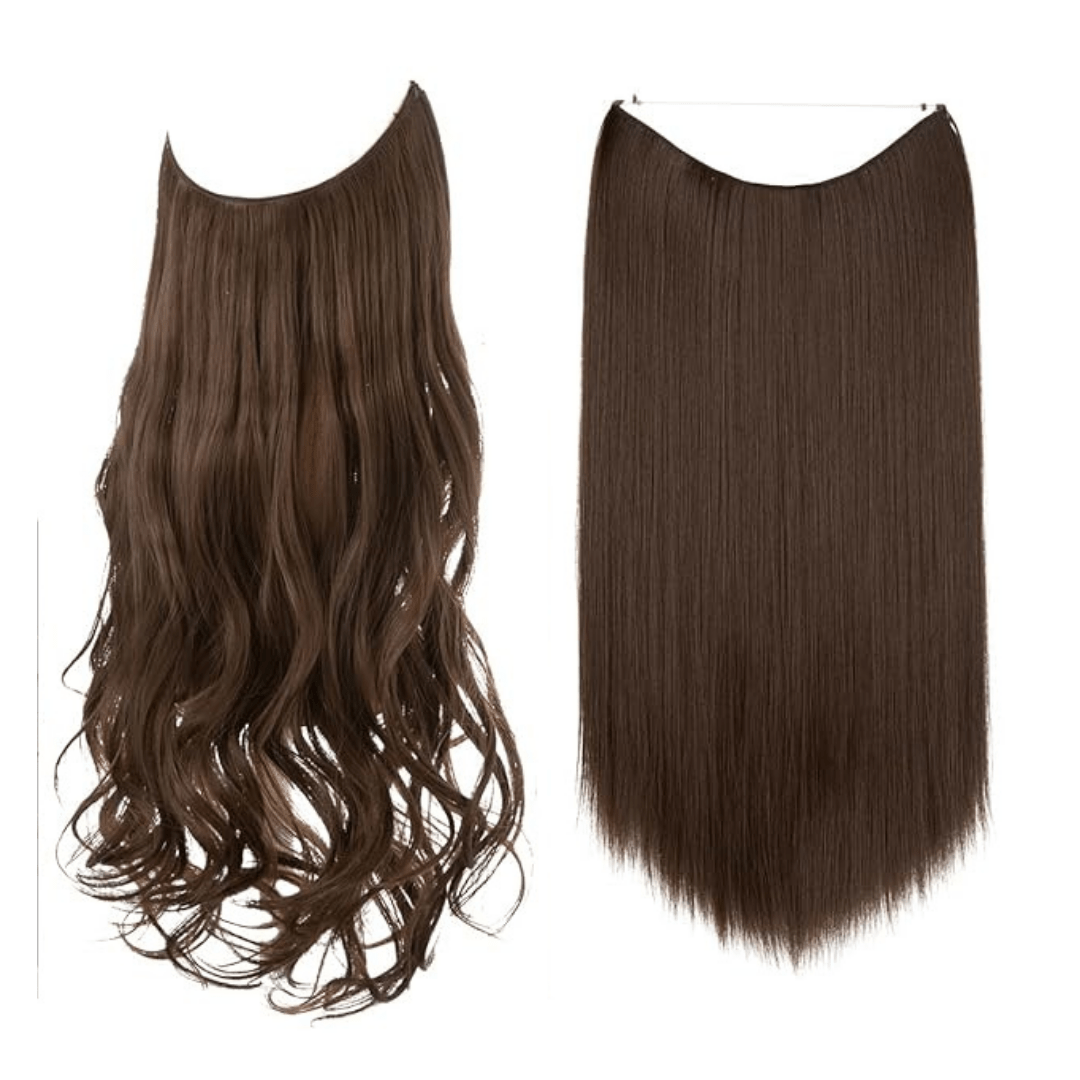 Medium Brown + 1 FREE HALO / 14 Inch