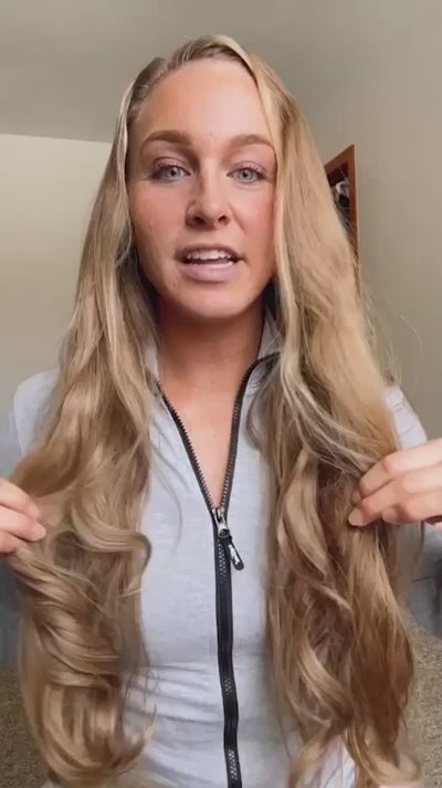 blond halo hair extensions review